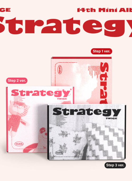 TWICE 14th Mini Album STRATEGY (Random Ver.)