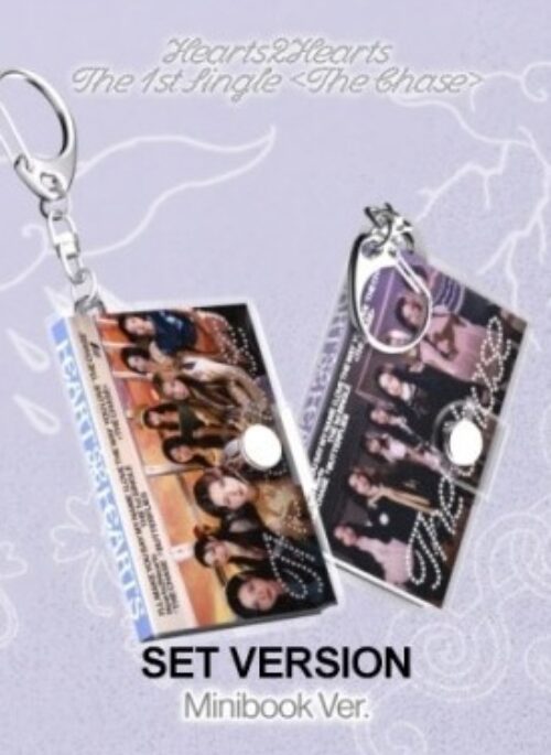 Hearts2Hearts 1st Single Album - The Chase | NFC, Mini Book, Set version