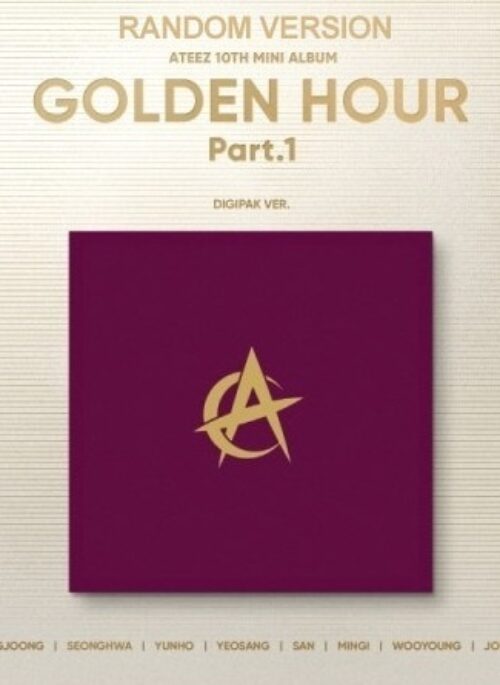 ATEEZ 10th Mini Album - GOLDEN HOUR : Part.1 | Digipack, Random version
