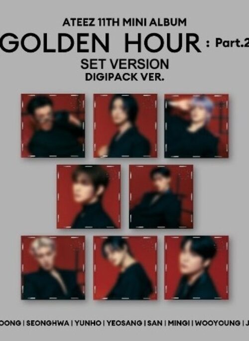 ATEEZ 11th Mini Album - GOLDEN HOUR : Part.2 | Digipack, Set version
