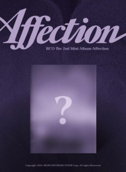 BE'O 2nd Mini Album - Affection | Box version