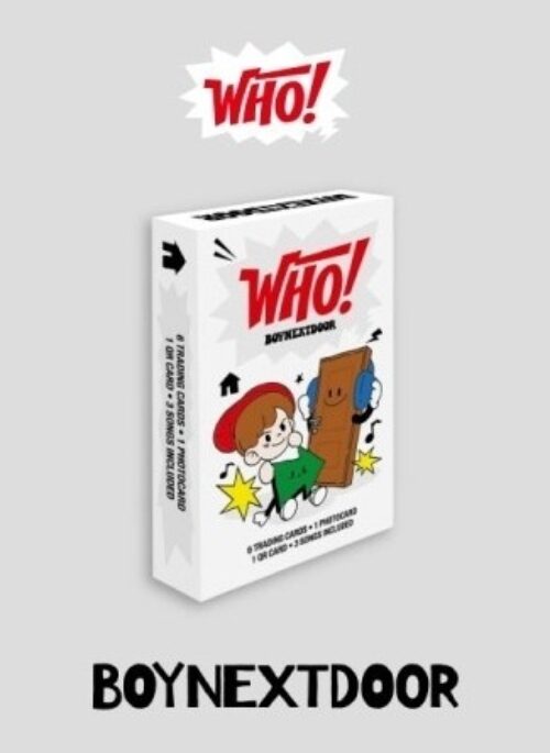 BOYNEXTDOOR 1st Single Album - WHO! | Weverse Albums version