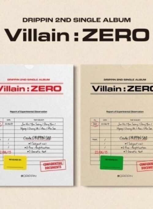 DRIPPIN 2nd Single Album - Villain : ZERO | Set version