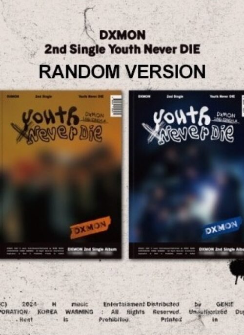 DXMON 2nd Single Album - Youth Never DIE | Random version