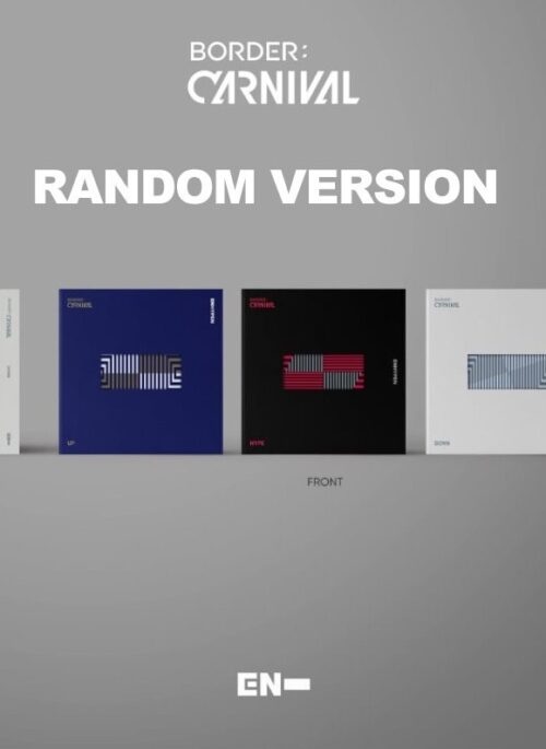 ENHYPEN 2nd Mini Album - BORDER : CARNIVAL | Random version