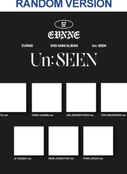 EVNNE 2nd Mini Album - Un: SEEN | Digipack, Random version