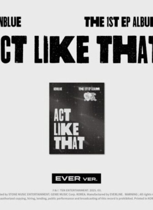 GENBLUE 1st Mini Album - ACT LIKE THAT | EVER MUSIC version
