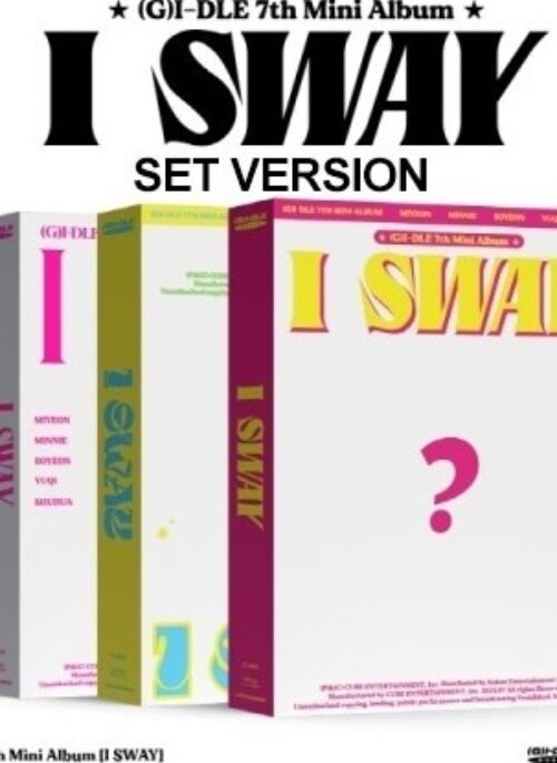 (G)I-DLE 7th Mini Album - I SWAY | Set version