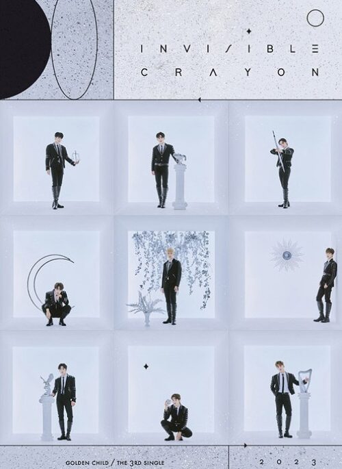 Golden Child 3rd Single Album - Invisible Crayon | 1st Limited Edition, Japanese Edition