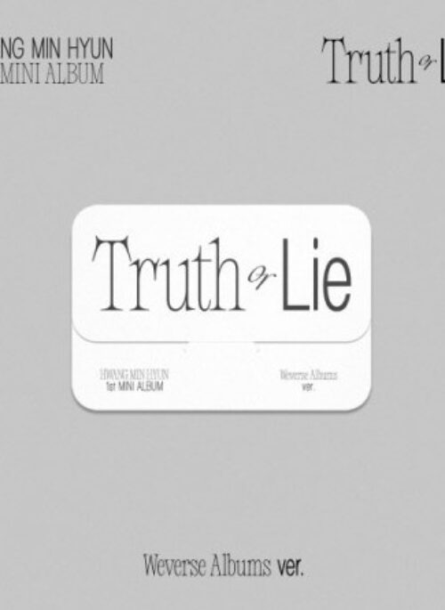 HWANG MIN HYUN 1st Mini Album - Truth or Lie | Weverse Albums version