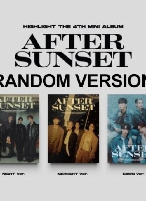 Highlight 4th Mini Album - AFTER SUNSET | Random version