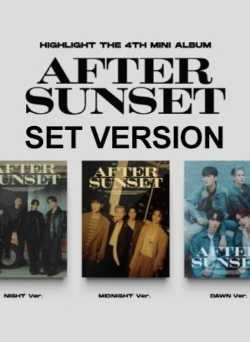 Highlight 4th Mini Album - AFTER SUNSET | Set version