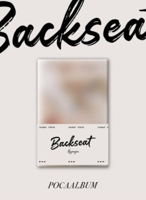 Hyunjun 5th Single Album - Backseat | POCA Album