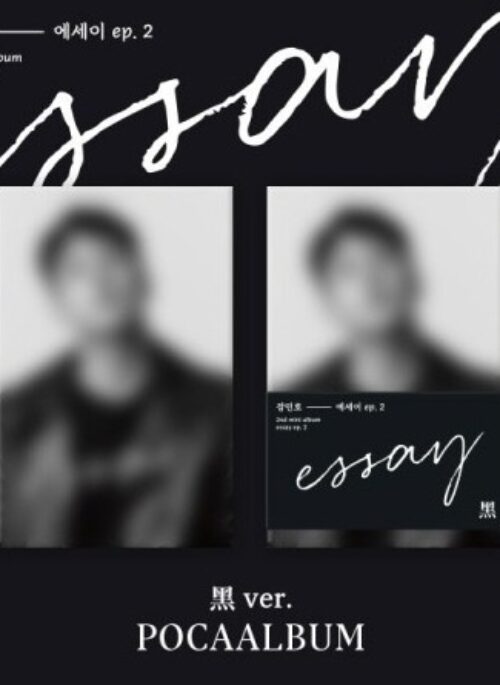 JANG MIN HO 2nd Mini Album - Essay EP.2 | POCA, 黑 version