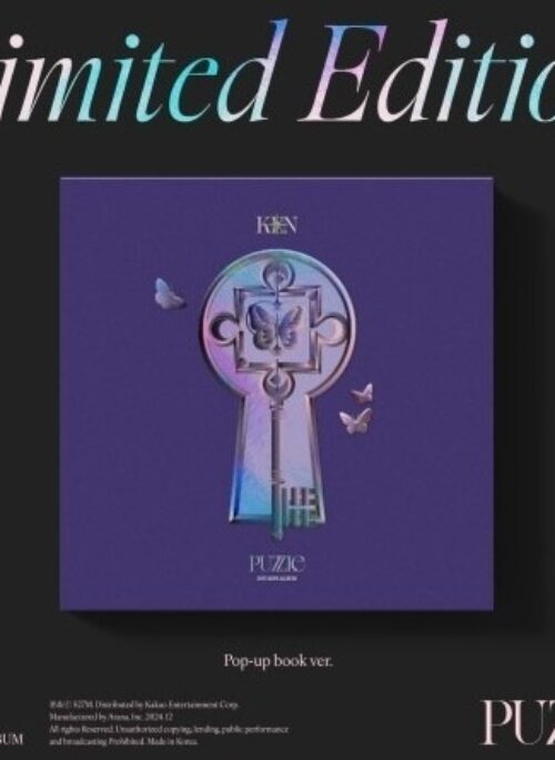 KEN 2nd Mini Album - PUZZLE | Limited edition, Pop-up Book version