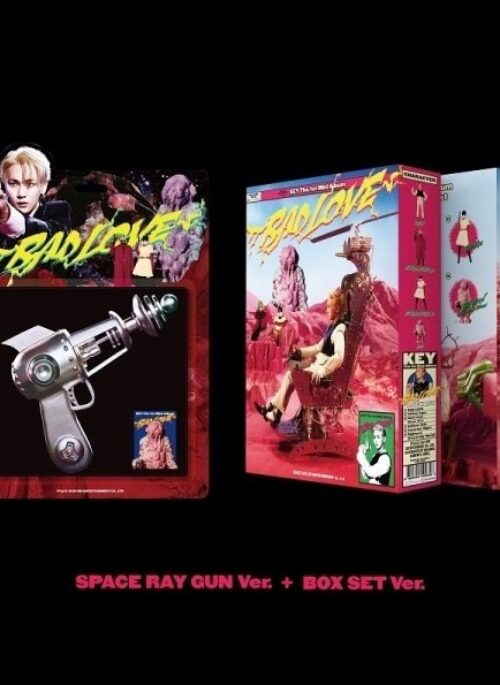 KEY 1st Mini Album - BAD LOVE | Space Ray Gun, Box Set version
