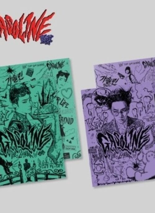 KEY 2nd Full Album - Gasoline | Booklet, Random version