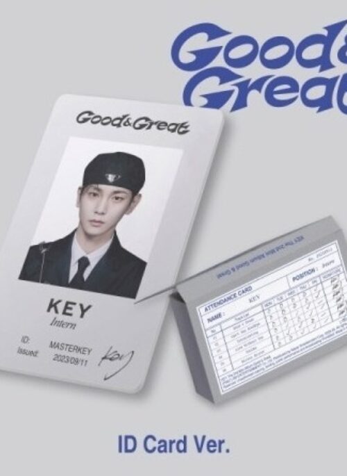 KEY 2nd Mini Album - Good & Great | ID Card version
