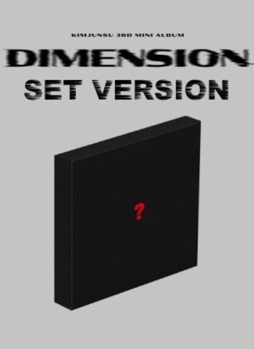 KIM JUNSU 3rd Mini Album - DIMENSION | Set version