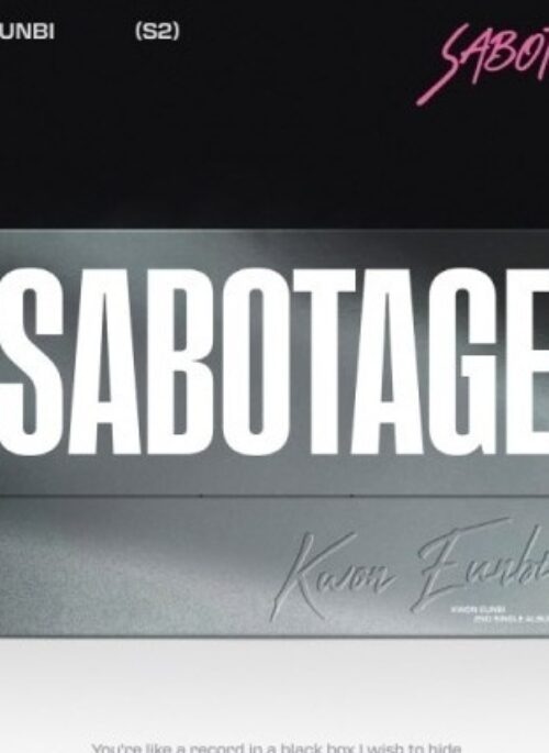 KWON EUNBI 2nd Single Album - SABOTAGE