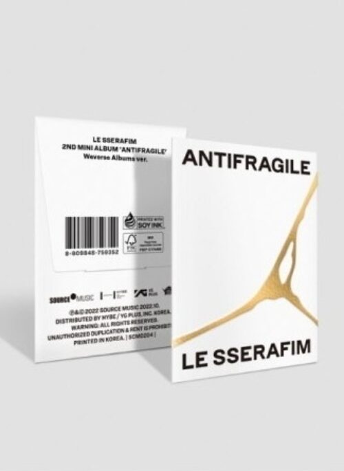 LE SSERAFIM 2nd Mini Album - ANTIFRAGILE | Weverse Albums Version