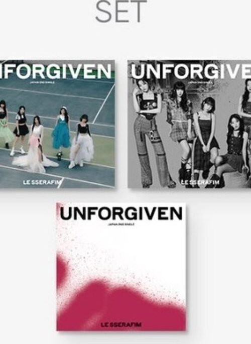 LE SSERAFIM 2nd Single Album - UNFORGIVEN | Japanese edition, Set version