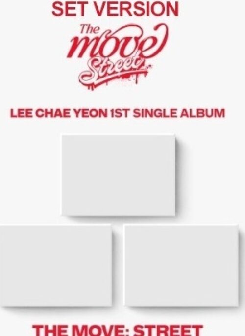 LEE CHAE YEON 1st Single Album - The Move: Street | POCA, Set version