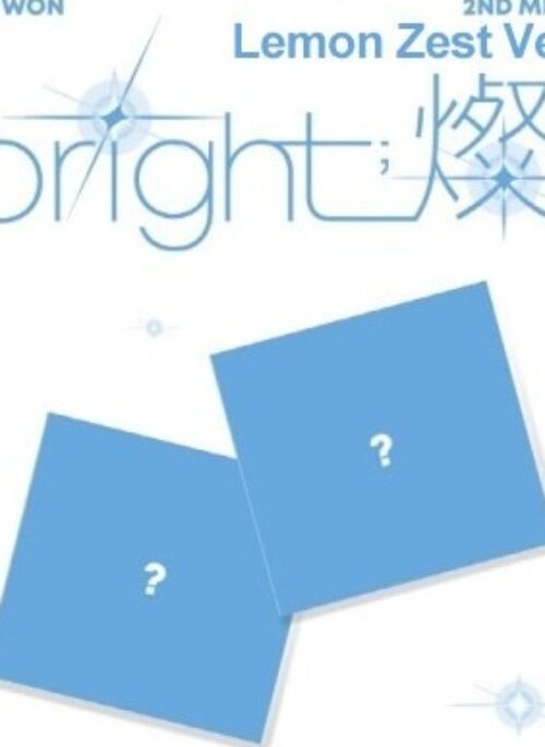 LEE CHAN WON 2nd Mini Album - bright 燦 | Digipack, Lemon Zest version