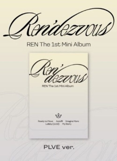 REN 1st Mini Album - Ren'dezvous | PLVE Version