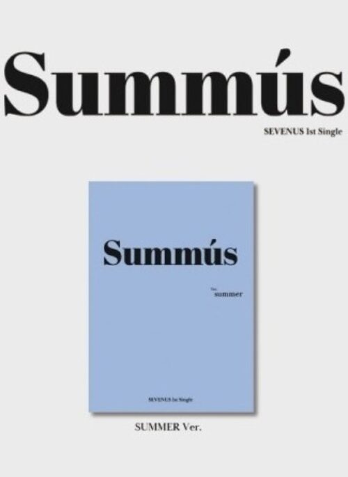 SEVENUS 1st Single Album - SUMMUS | Summer version