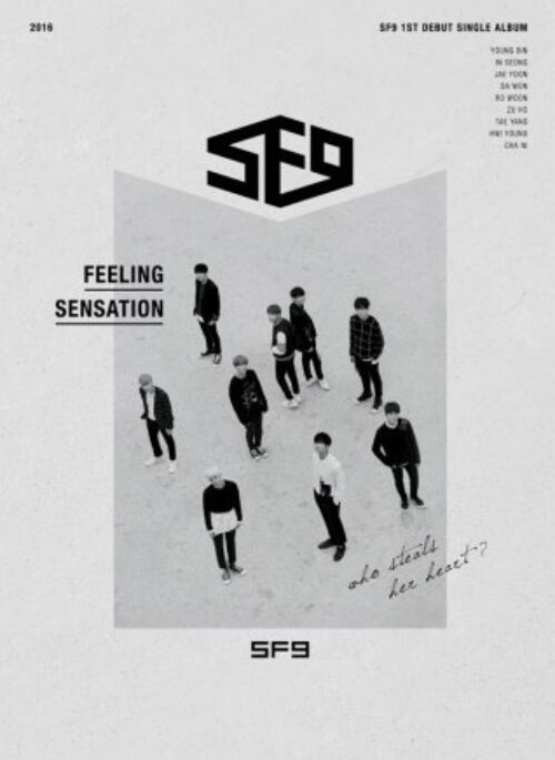 SF9 1st Single Album - FEELING SENSATION