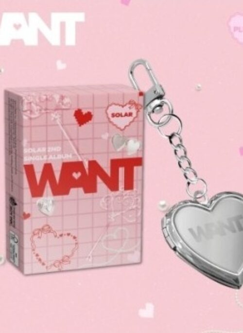 SOLAR 2nd Single Album - WANT | PLVE version