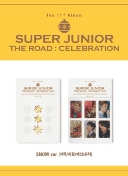 SUPER JUNIOR 11th Full Album - The Road: Celebration | Snow version