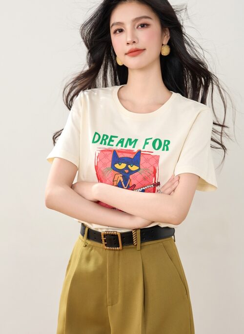 Summer Mesh Design Tee