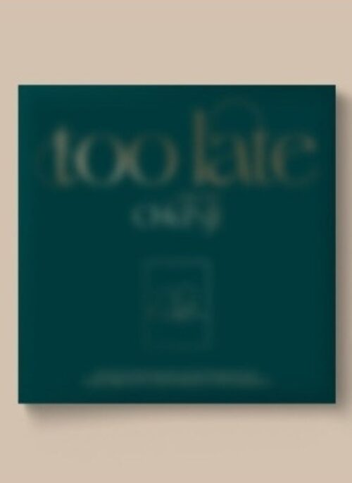 TEEN TOP CHUNJI 1st Single Album - too late