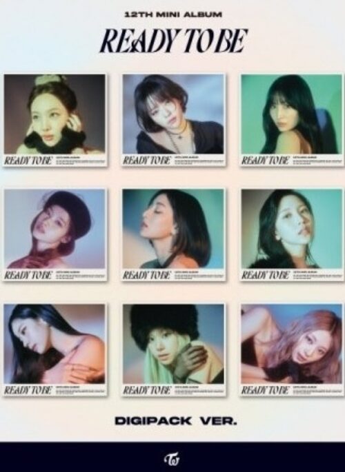 TWICE 12th Mini Album - READY TO BE | Digipack, Random version