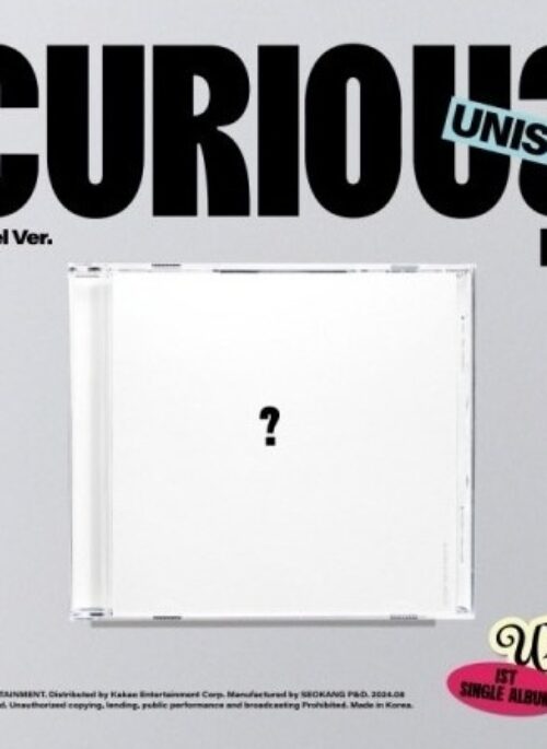 UNIS 1st Single Album - CURIOUS | Jewel Case