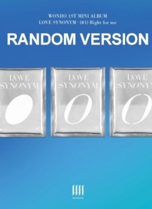 WONHO 1st Mini Album - LOVE SYNONYM 1. Right for me | Random version