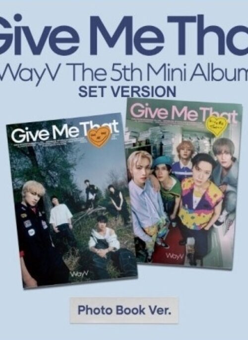 WayV 5th Mini Album - Give Me That | Photobook, Set version