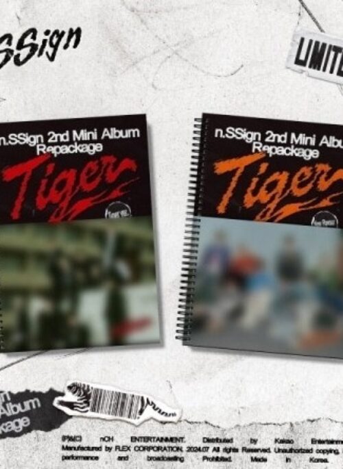 n.SSign 2nd Repackage Mini Album - Tiger | Random version