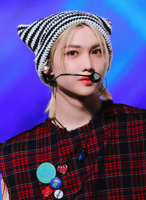 Black And White Cat Beanie Hat | Felix - Stray Kids