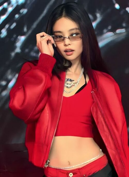 Brown Lens Rimless Sunglasses | Jennie - BlackPink