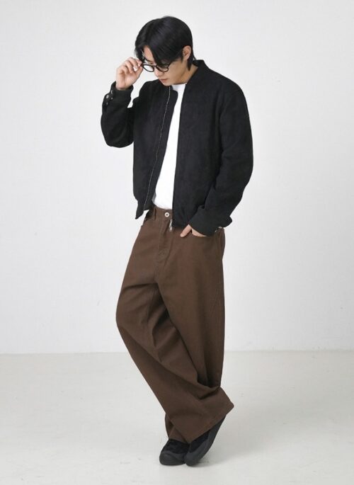 Relaxed Fit Trendy Straight Leg Jeans
